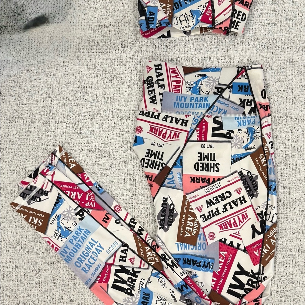 Adidas X Ivy Park Ski Leggings Set - Picture 4 of 8